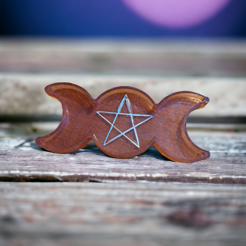 Triple Moon Pentagram Tray