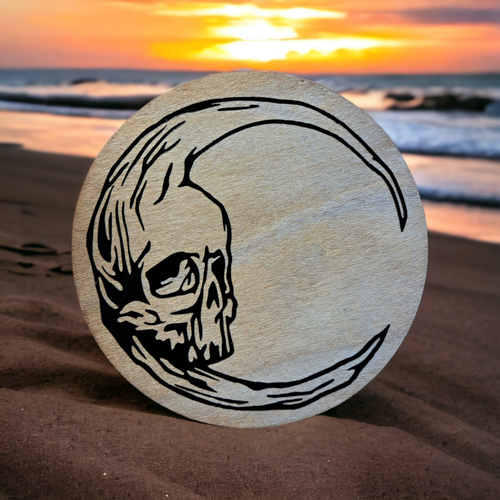 Skull Moon Coasters