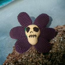 Skull Flower Keychain