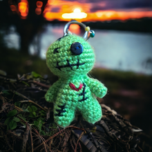 Crocheted Voodoo Doll Keychains