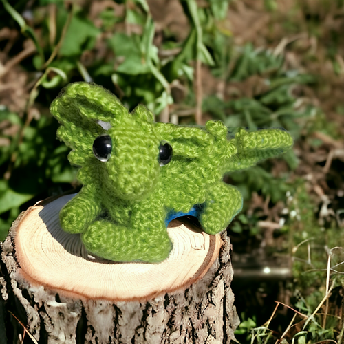Crocheted Baby Luck Dragon