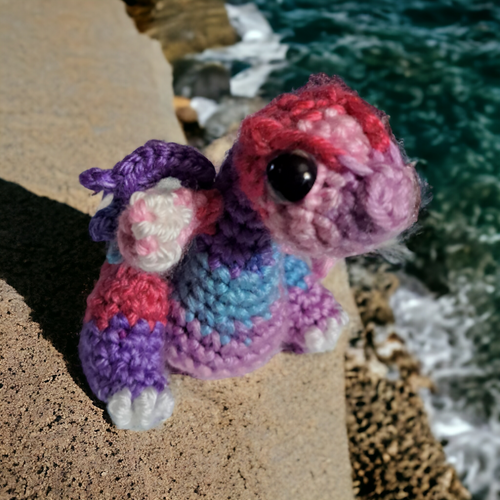 Crocheted Mini Dragon