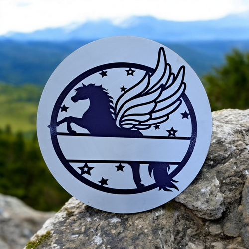 Pegasus Name Sign