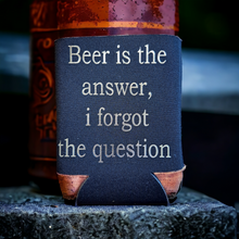 Beer is Answer Can Coozie