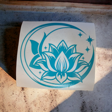 Lotus Moon Car Sticker