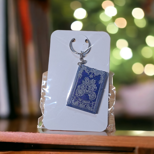 Chariot Tarot Card Keychain