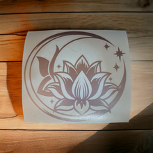 Lotus Moon Car Sticker