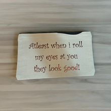 Roll My Eye Makeup Bag