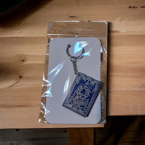 Sun Tarot Card Keychain